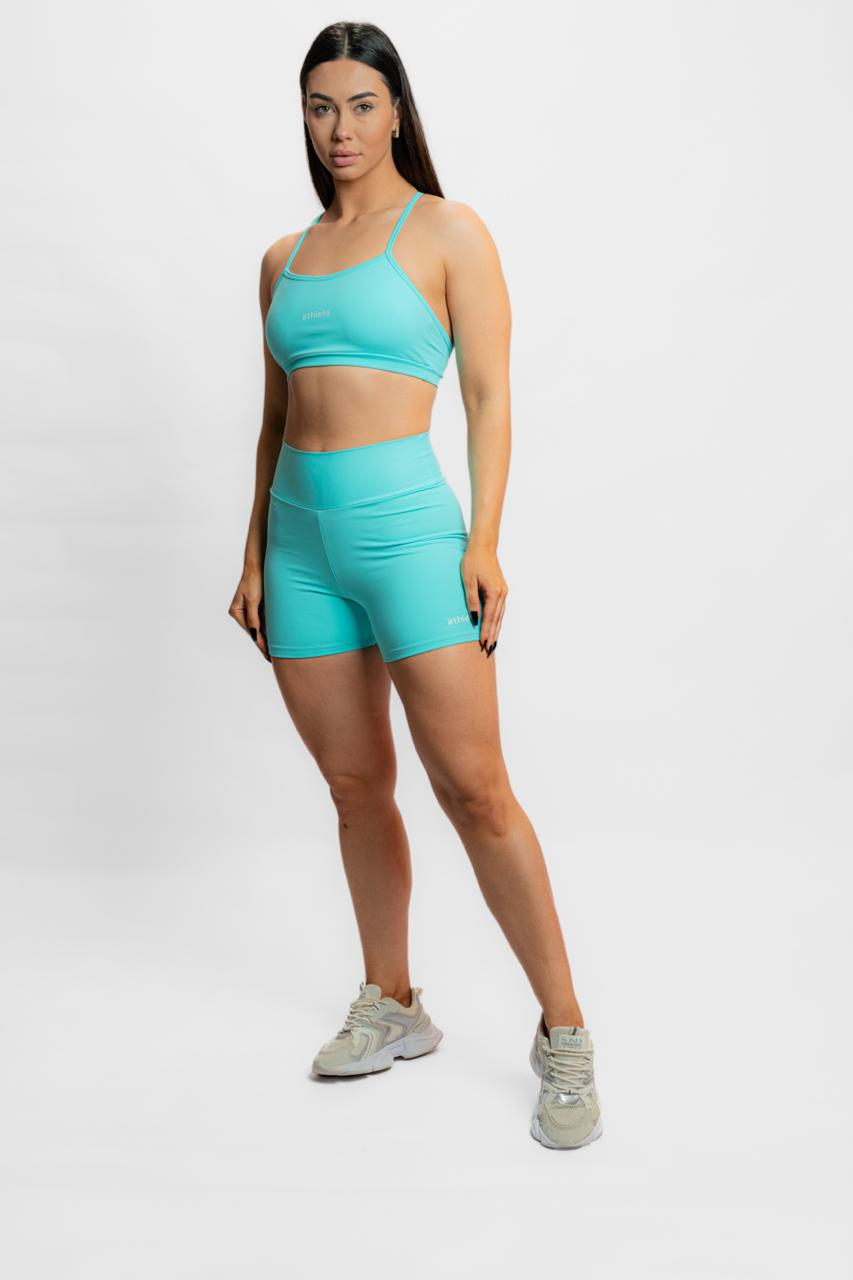 Bermuda Shape Lining Feminina  Athleta Verde