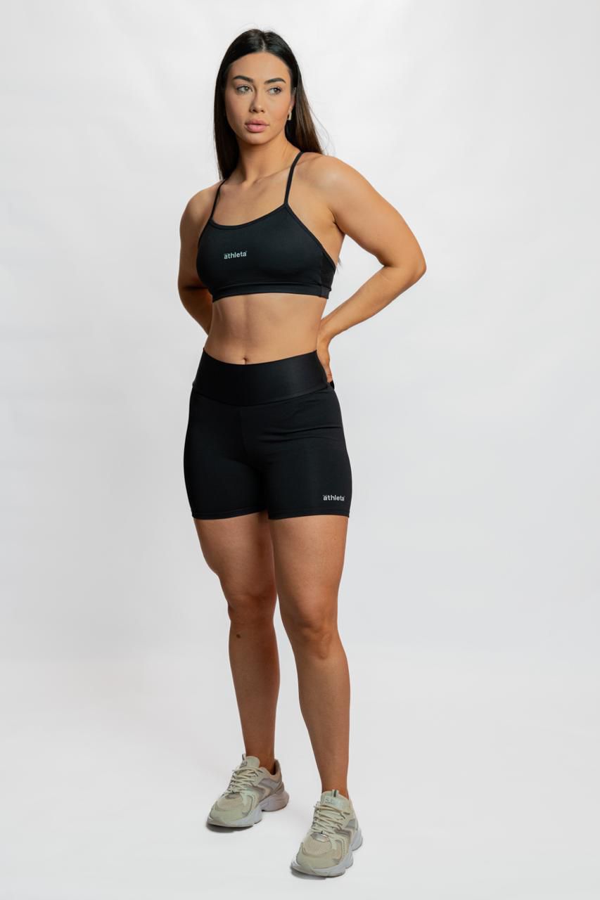 Top Wave Feminino  Athleta Preto