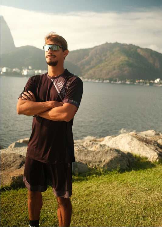 Conjunto Masculina Linha Free 26 - Black