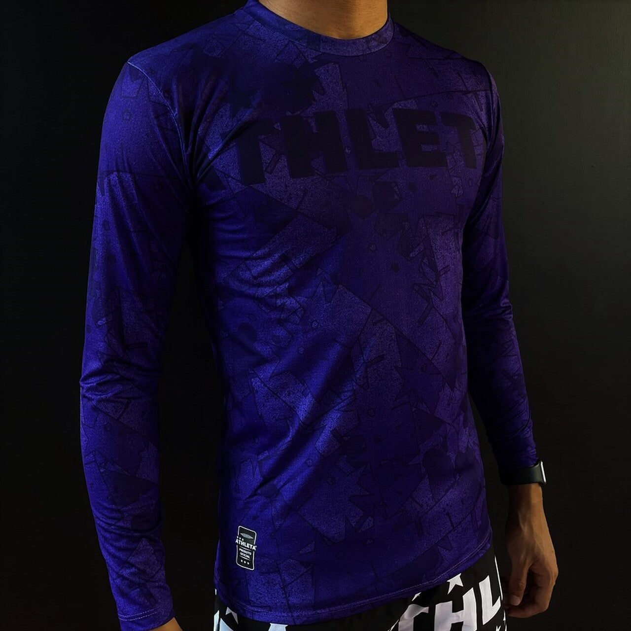 Térmica Linha Athleta Free 23 - Preto com Roxo