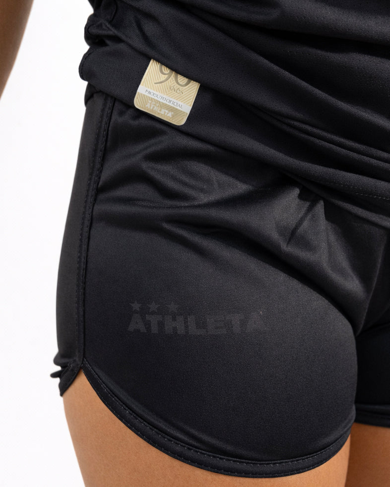 Calção Feminino Athleta SS25 Comfort 2.0 - All Black