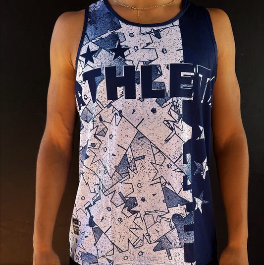 Regata Linha Athleta Free 23 - Marinho com Cinza