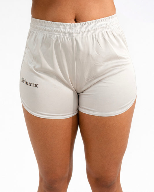 Calção Feminino  Athleta SS25 Comfort 2.0 - Off White