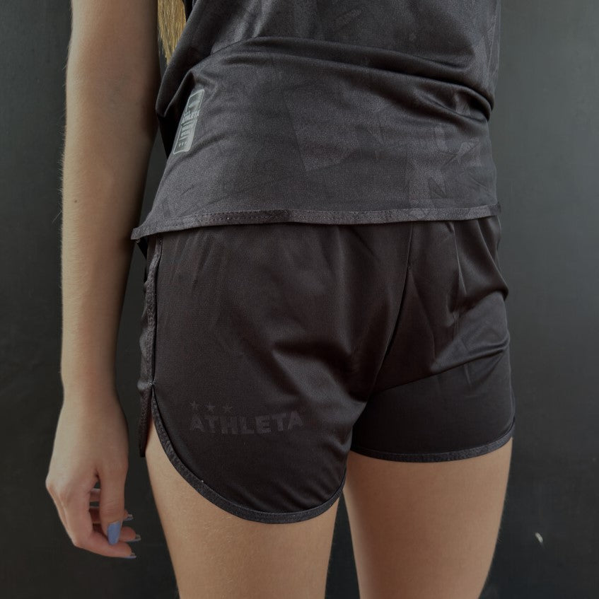 Short Fem. Linha Athleta Free 23 - Preto